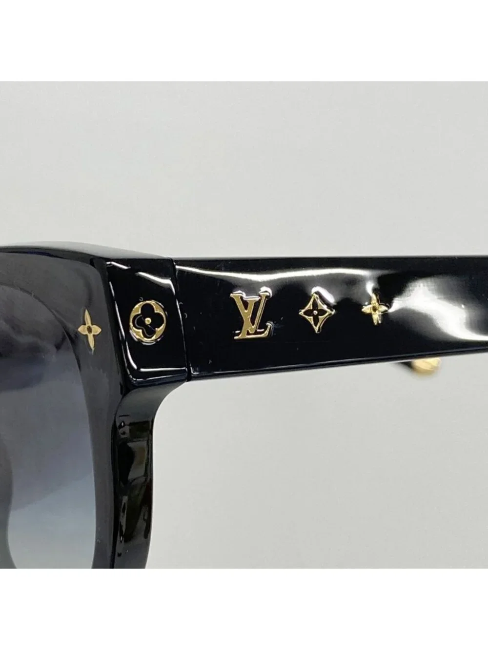 Louis Vuitton Sunglasses Monogram Flower My Round Black Cles Dies Eyewear